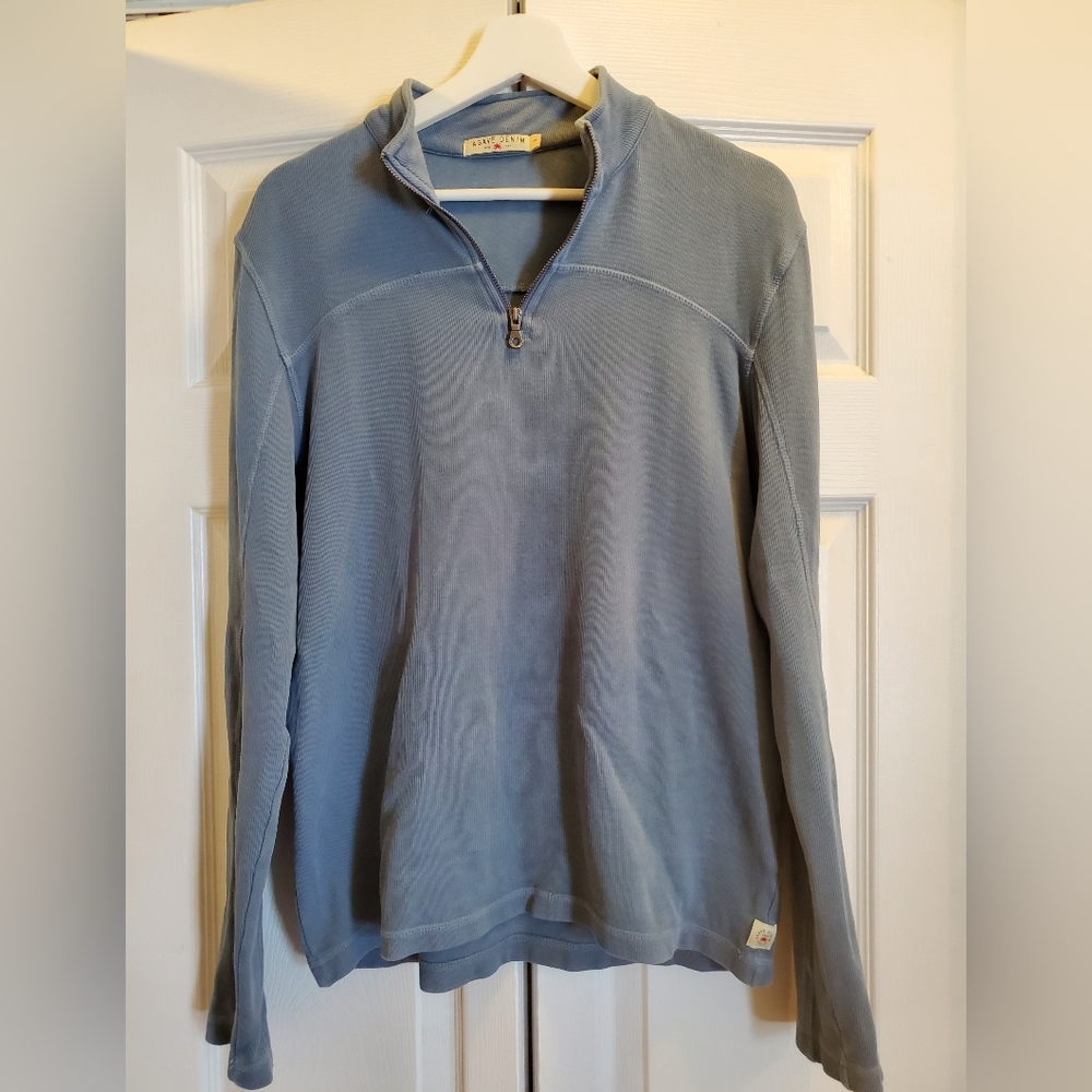 Agave Denim Vintage Half-Zip Shirt